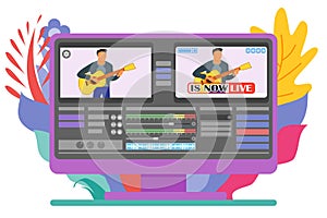 Live Stream Video Editor Computer Program