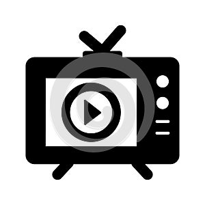 Live streaming Isolated Vector icon which can easily modify or edit