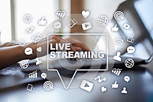 Live streaming. Webcast. SMM. Medical marketing.