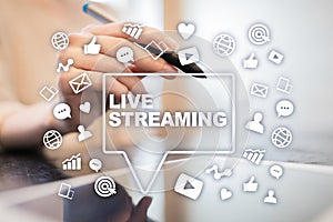 Live streaming. Webcast. SMM. Medical marketing.