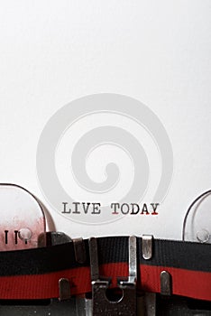 Live today phrase