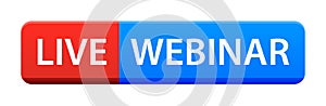 Live webinar button