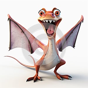 Lively 3d Cartoon Fantasy Dragon: Rtx On, Humorous And Expressive