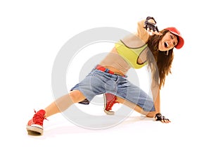 Lively dancer photo