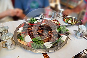 Liver cicek and other kebabs