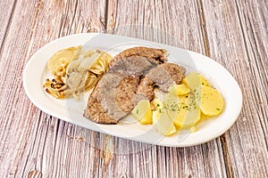 Liver with onions has been a favored dish in British and