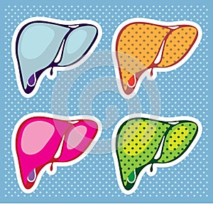 Liver Pop Art