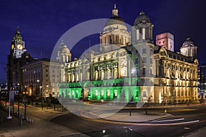 Liverpool 3 Graces waterfront photo