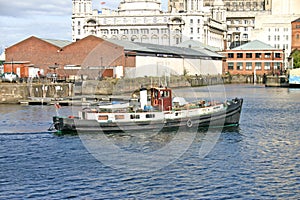 Liverpool Ship in Dock