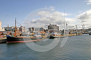 Liverpool Ships in Dock