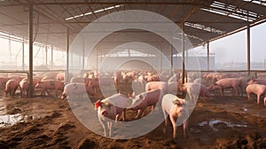 livestock hog farm photo