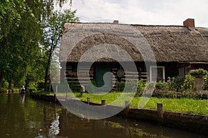 Living on a canal in Spreewald Germany