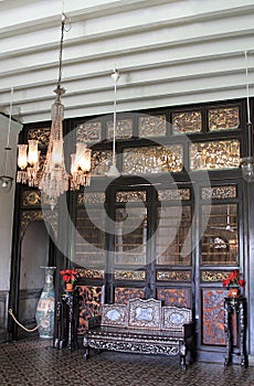 Living Hall at the Cheong Fatt Tze Mansion, Georgetown, Penang photo
