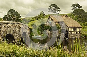 Living with nature - old fashioned beautiful farm house