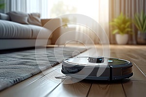 Living room innovation Self propelled robot vacuum cleaner smartly cleans independently