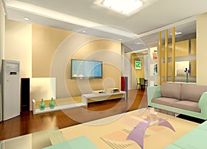 Living room interior