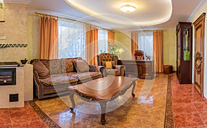 Living Room in Luxurious New Home