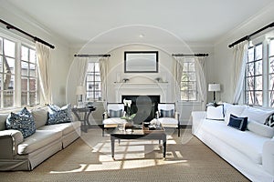 Obývací pokoj v luxus 