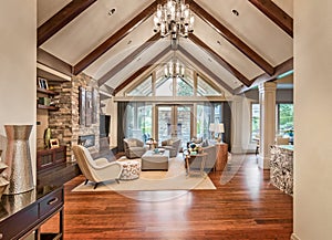 Living Room in New Luxury Home