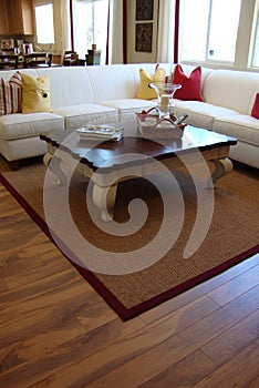 Living Room with Wood Floors