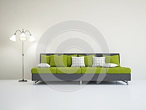 Livingroom with sofa