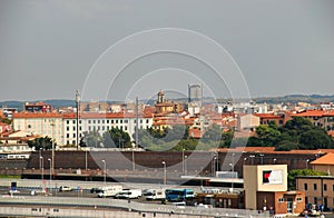 Livorno city Italy