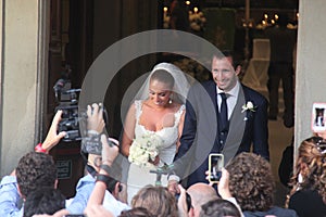 Livorno, Marriage Giorgio Chiellini and Carolina Bonistalli