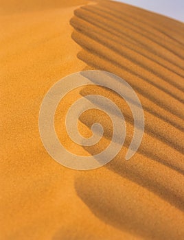 Liwa Desert in Abu Dhabi western region
