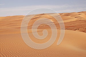 Liwa sand dunes