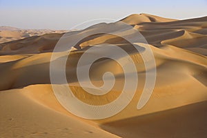 Liwa sand dunes, Abu Dhabi