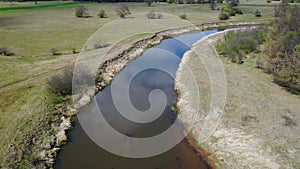 Liwiec River in Poland