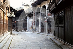 Liye , the chinese ancient tujia town in Hunan