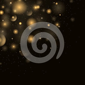 Colorful lights bokeh.