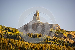 Lizard Head Peak Mountain in the Colorado Rockies at Dawn