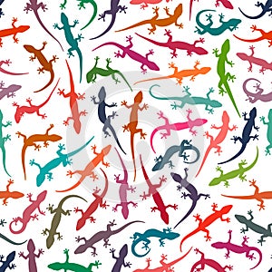 Lizards pattern photo