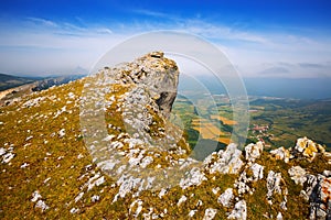 Lizarraga peak of Sierra de Andia. Navarre photo