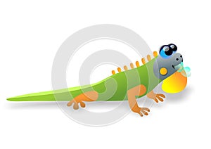 lizzard cartoon