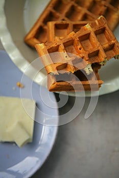LiÃ¨ge waffles and white chocolate