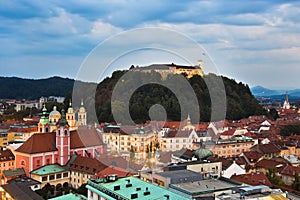 Ljubljana, capital of Slovenia