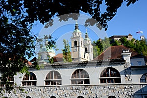 Ljubljana, capital of Slovenia former Yugoslavia photo