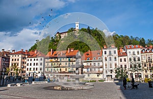 Ljubljana, center, Slovenia