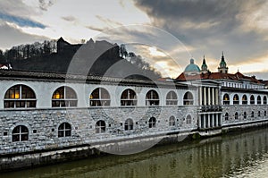 Ljubljana Central Market Building