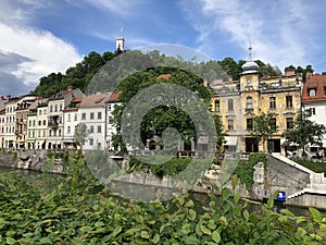 The Ljubljanica river