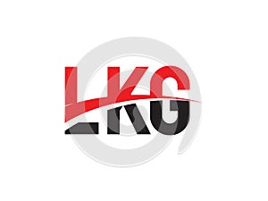 LKG Letter Initial Logo Design