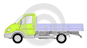 Lkw truck vector