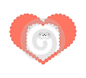 Llama love. Lama Cute animal alpaca. Romantic amour cartoon vector