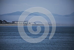 Llanbedrog, the view of the coast.