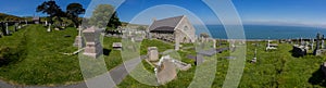 Llandudno, North Wales - graveyard and church