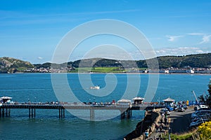 Llandudno Sea Front in North Wales, UK