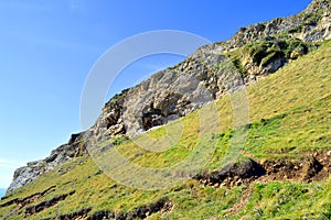 Llandudno west shore view of Great Orme